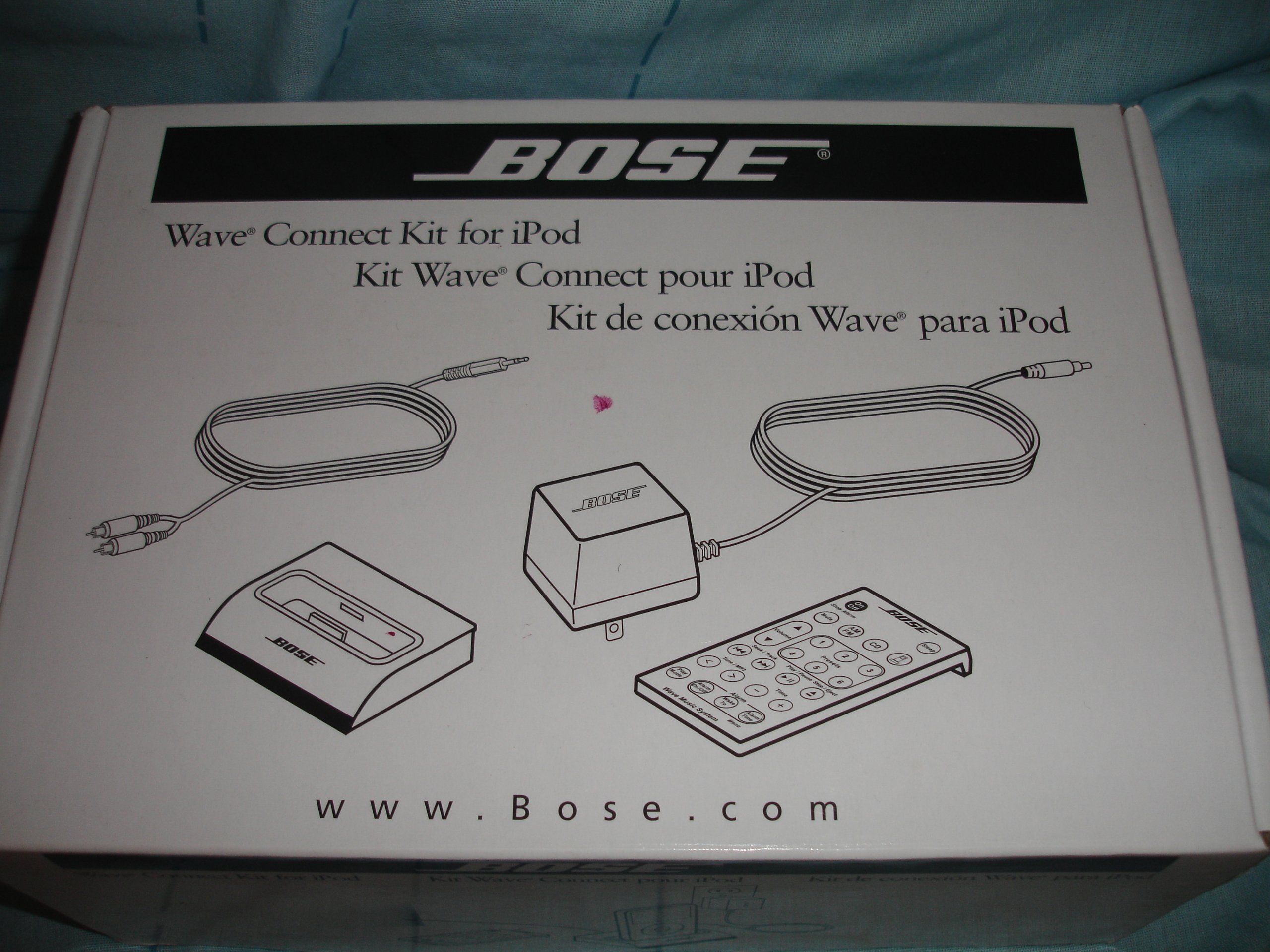 Bose Wave Konnect Kit for iPhone/iPod - Black - USB 3.0 Docking